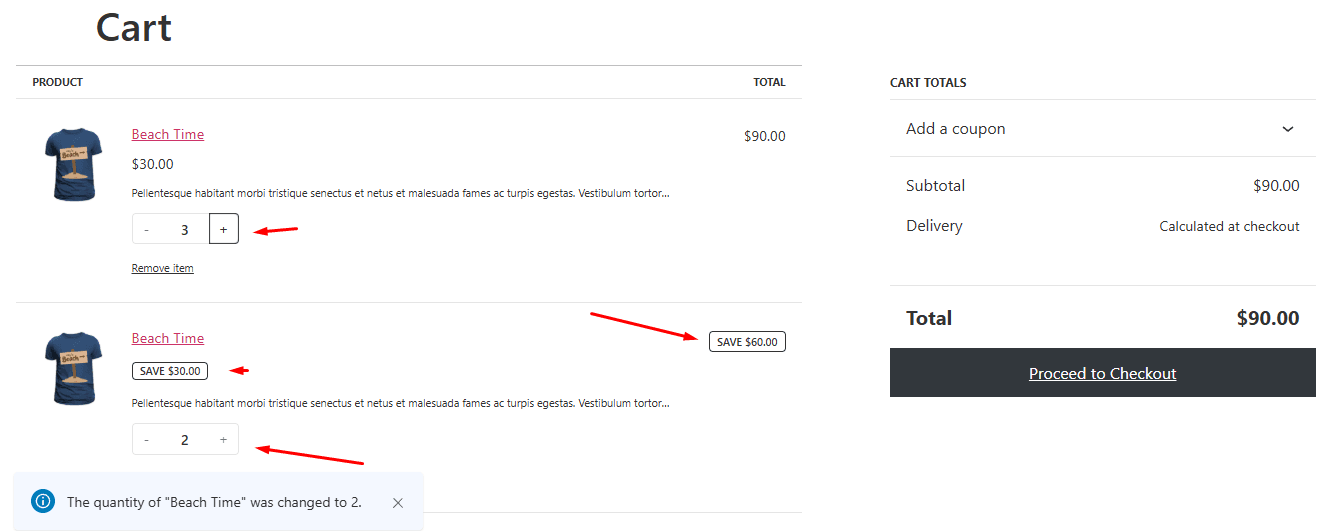 how to create a BOGO offer in WooCommerce