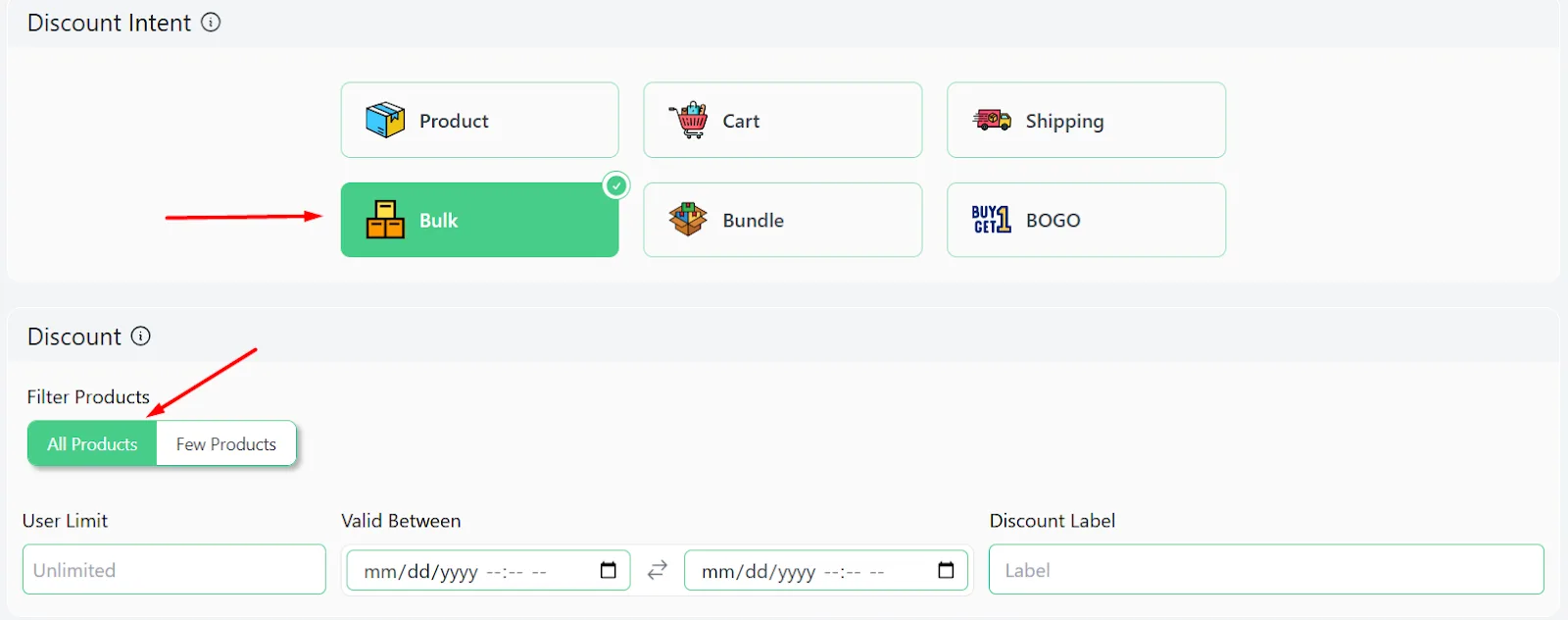bulk discount