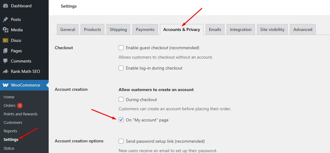 register account