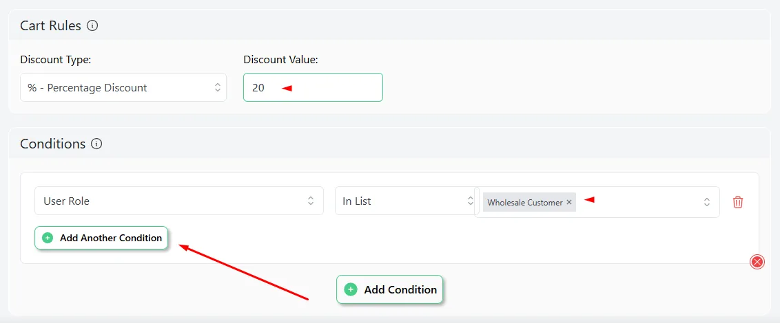 set value