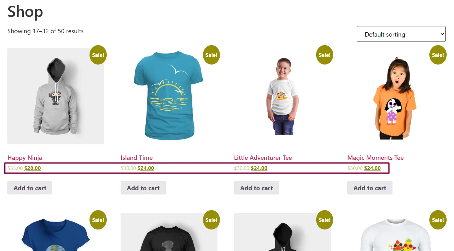 How do I add a 20% discount in WooCommerce