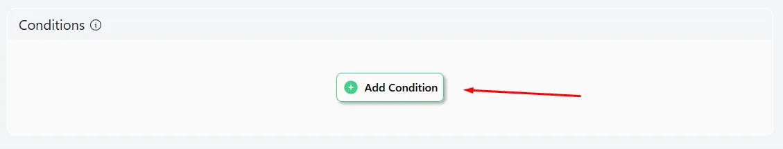 add condition
