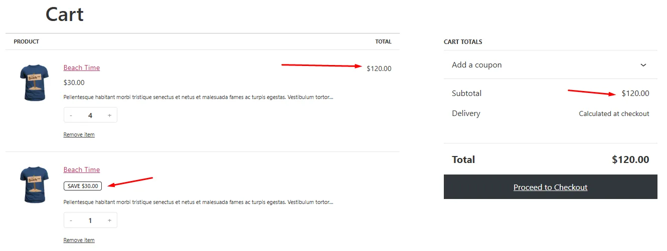 how to create a BOGO offer in WooCommerce