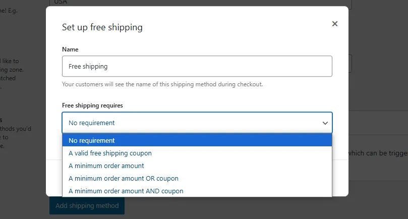 free shipping