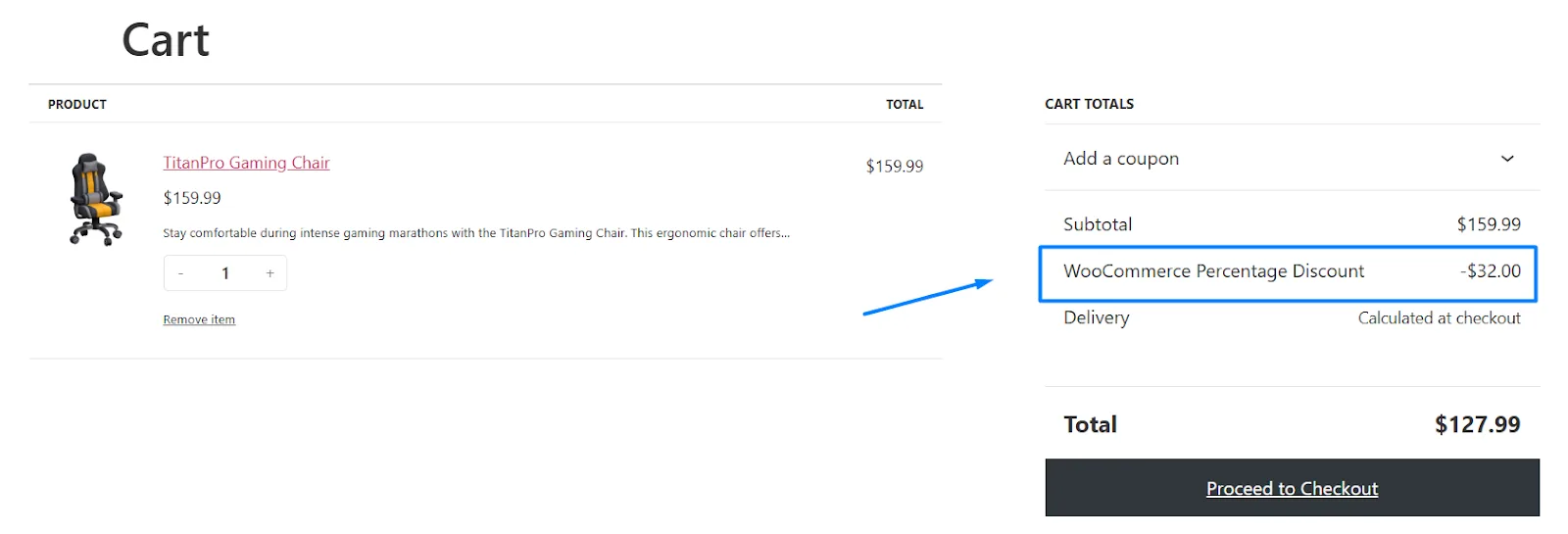 How do I add a 20% discount in WooCommerce