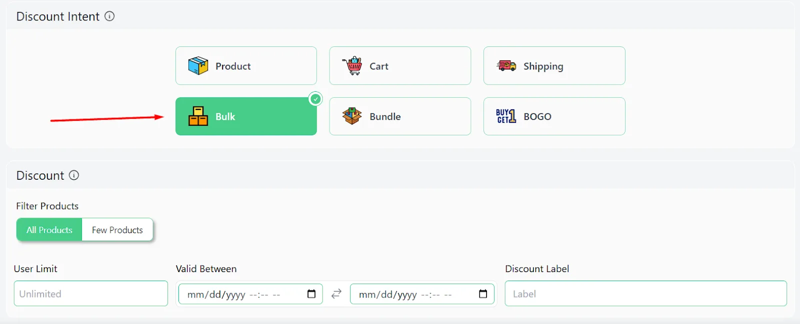 bulk discount