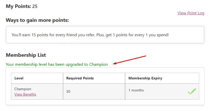 membership plan