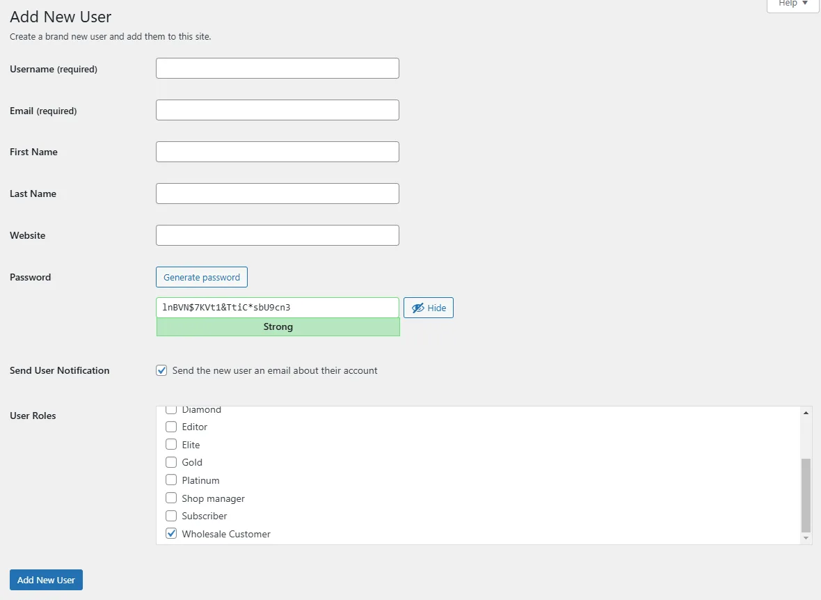 how to set up wholesale pricing in WooCommerce