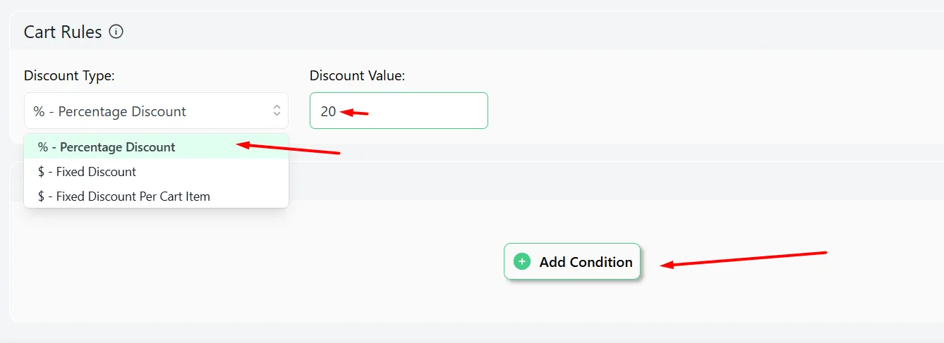 set value