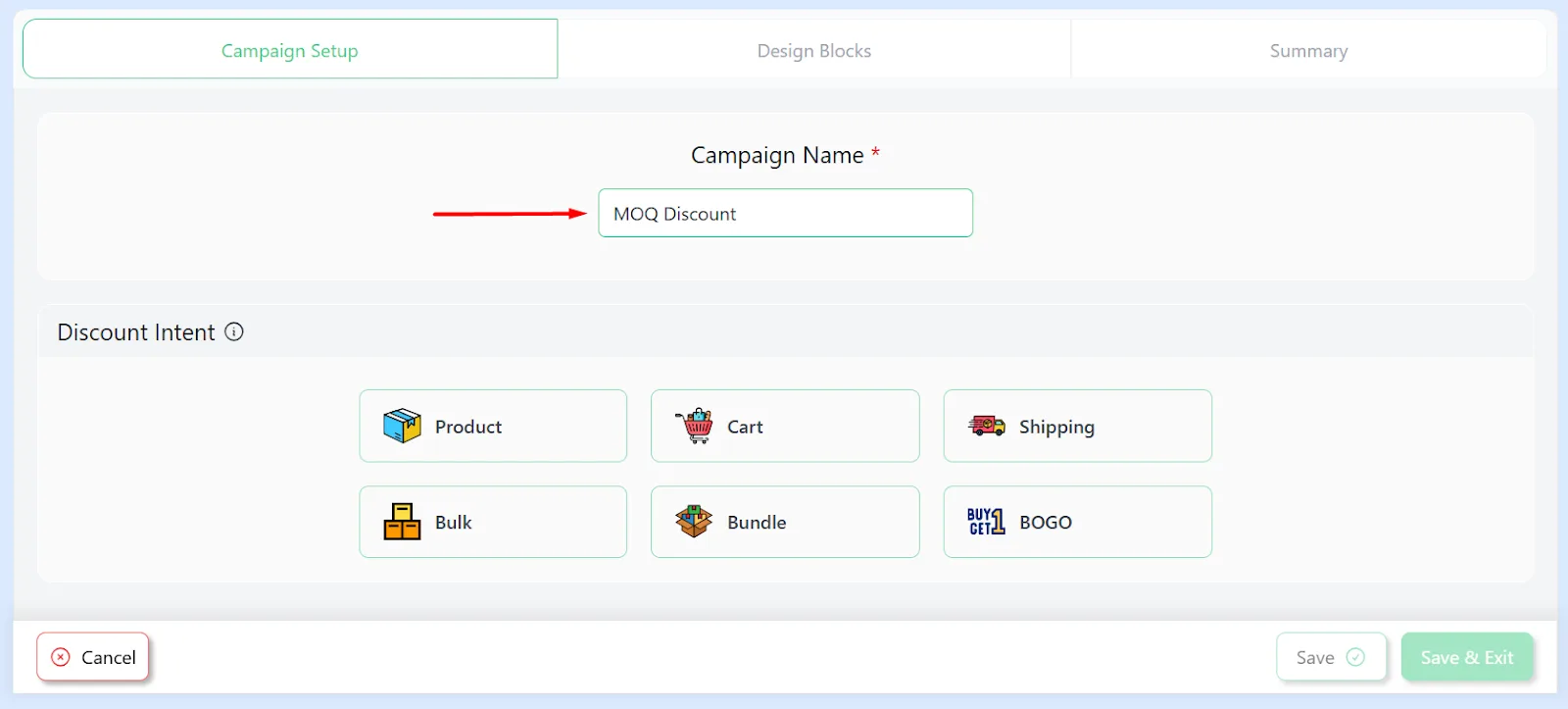 campaign name