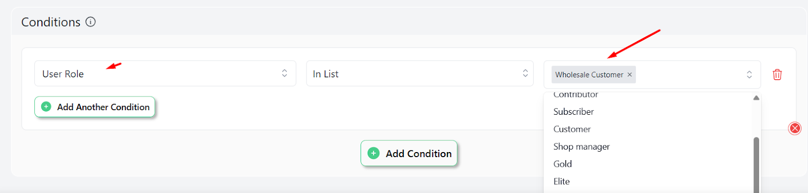 set filter