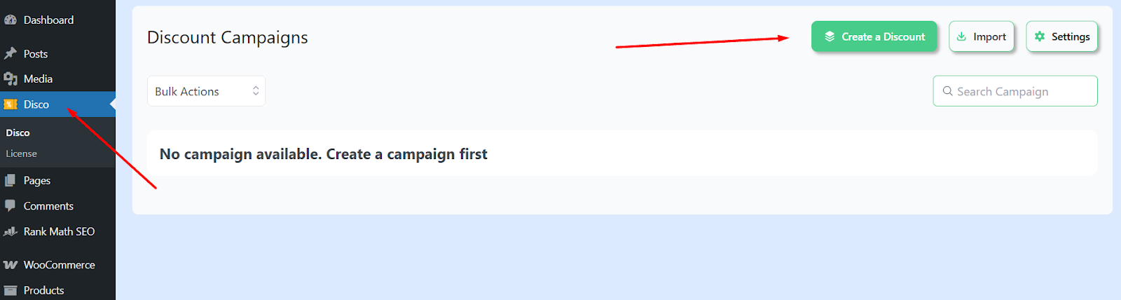 create a discount