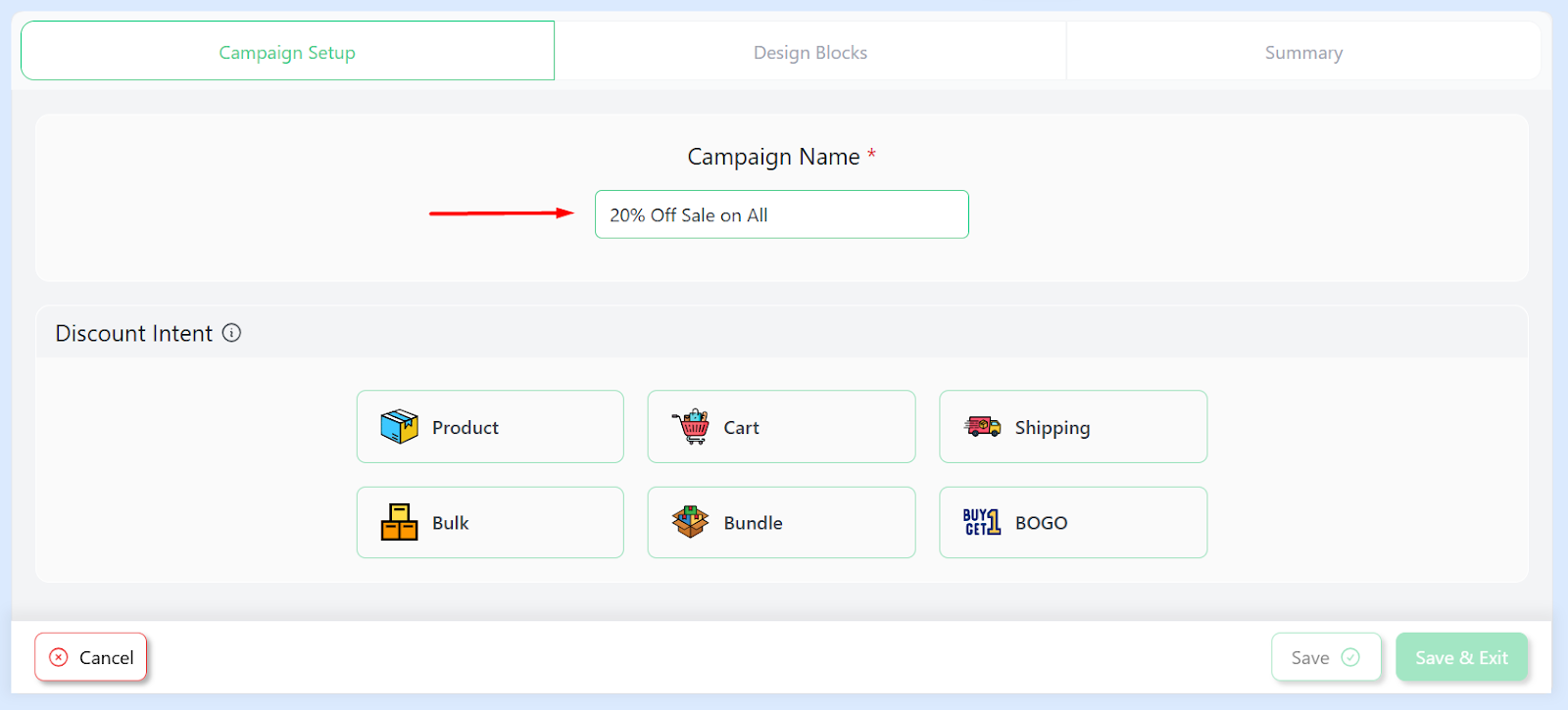 campaign name