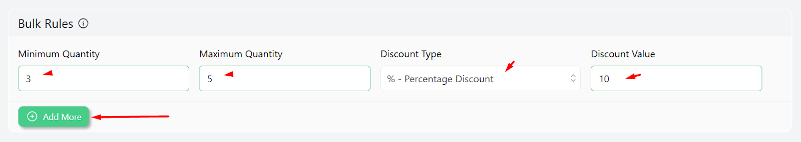 bulk discount