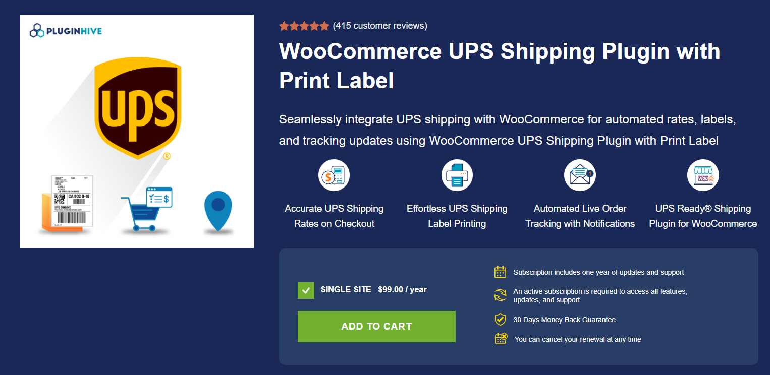 how to add UPS shipping to WooCommerce