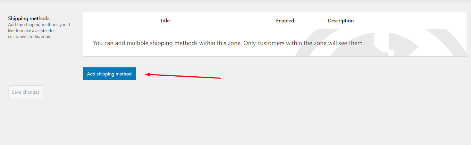 add shipping method