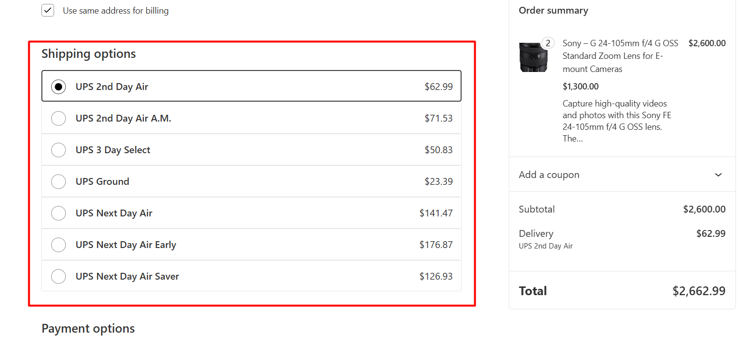 how to add UPS shipping to WooCommerce