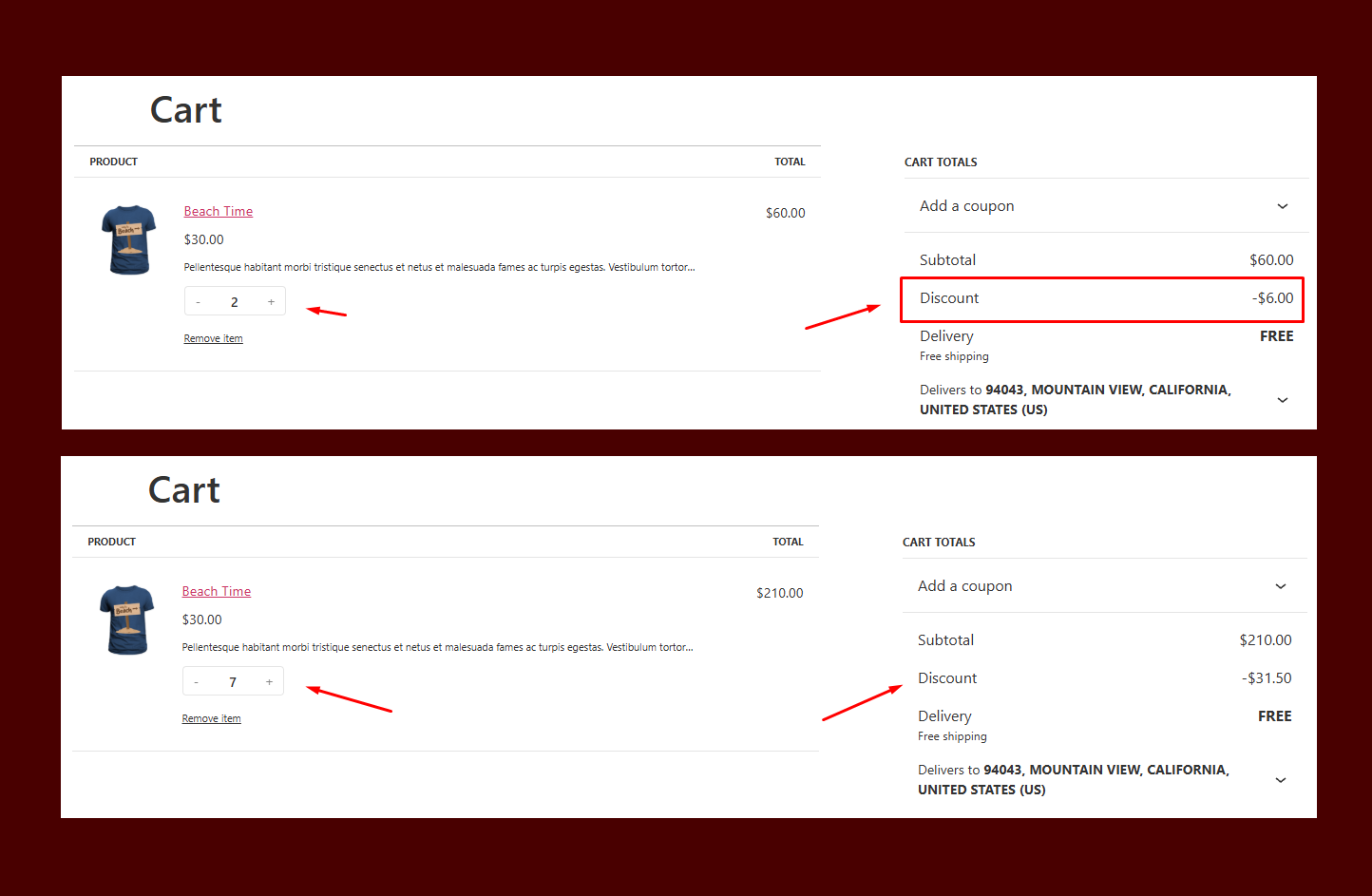 tiered pricing discount