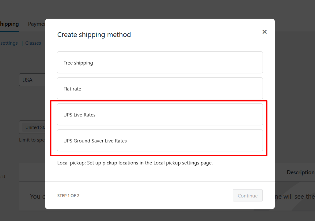 how to add UPS shipping to WooCommerce