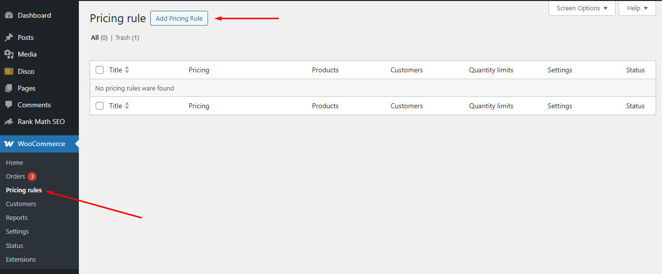 How to Show Discounts in a Tiered Pricing Table in WooCommerce