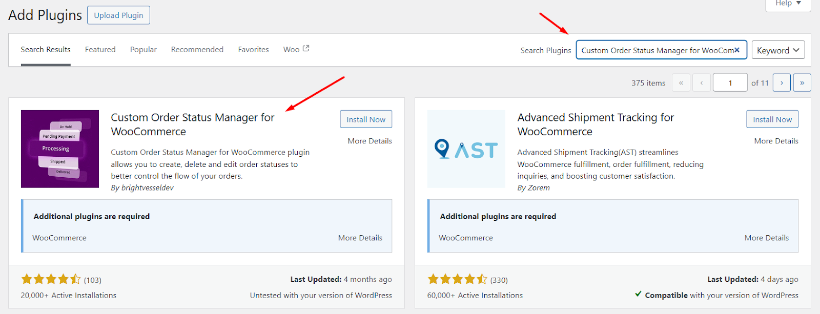 install plugin