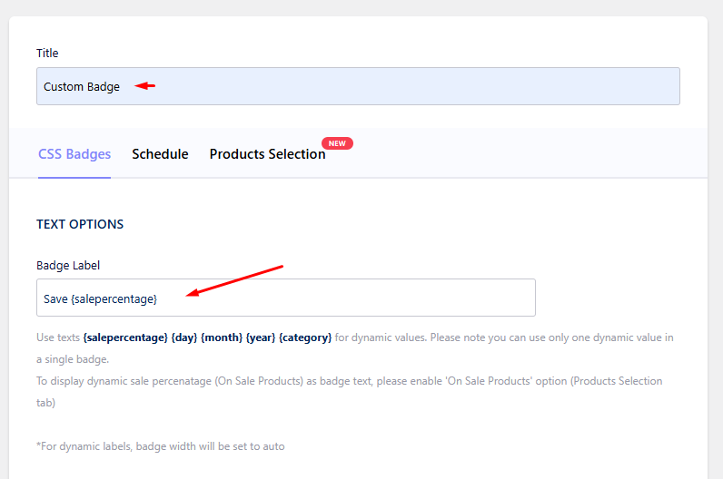 how to change sale badge text in WooCommerce