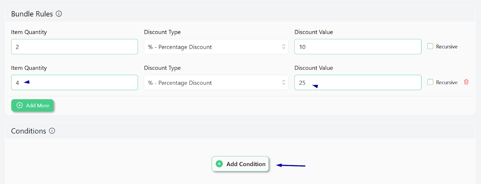 set value