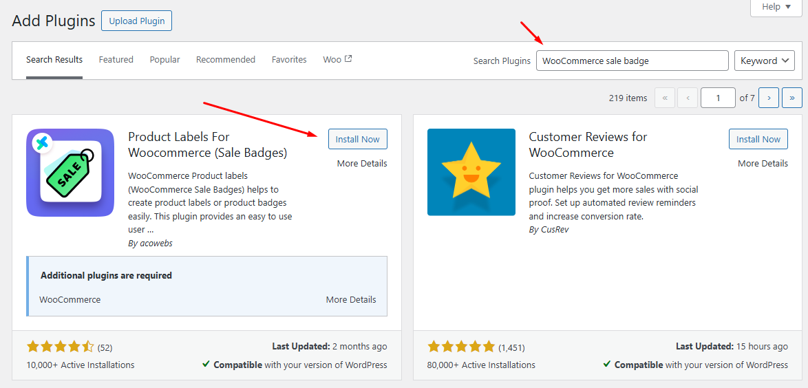 badge plugin