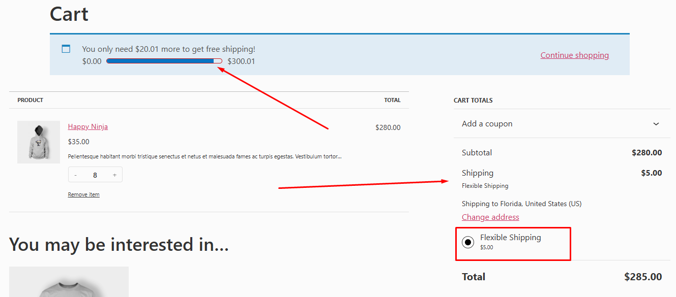 how to set flat rate shipping in WooCommerce
