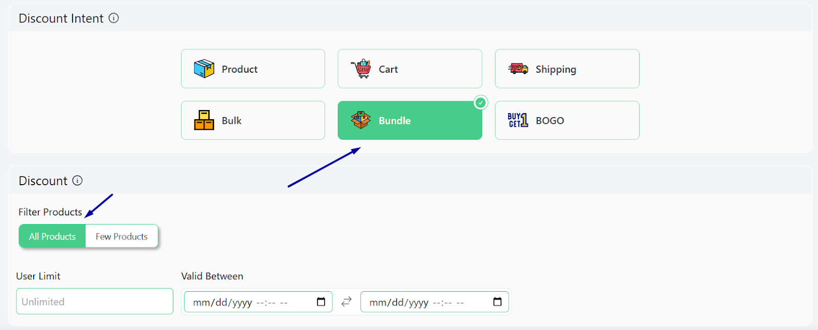 WooCommerce bundle discounts