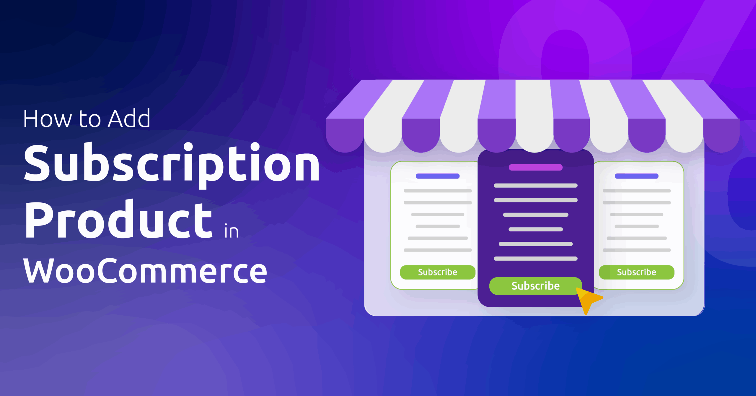 How to Add Subscription Product in WooCommerce scaled