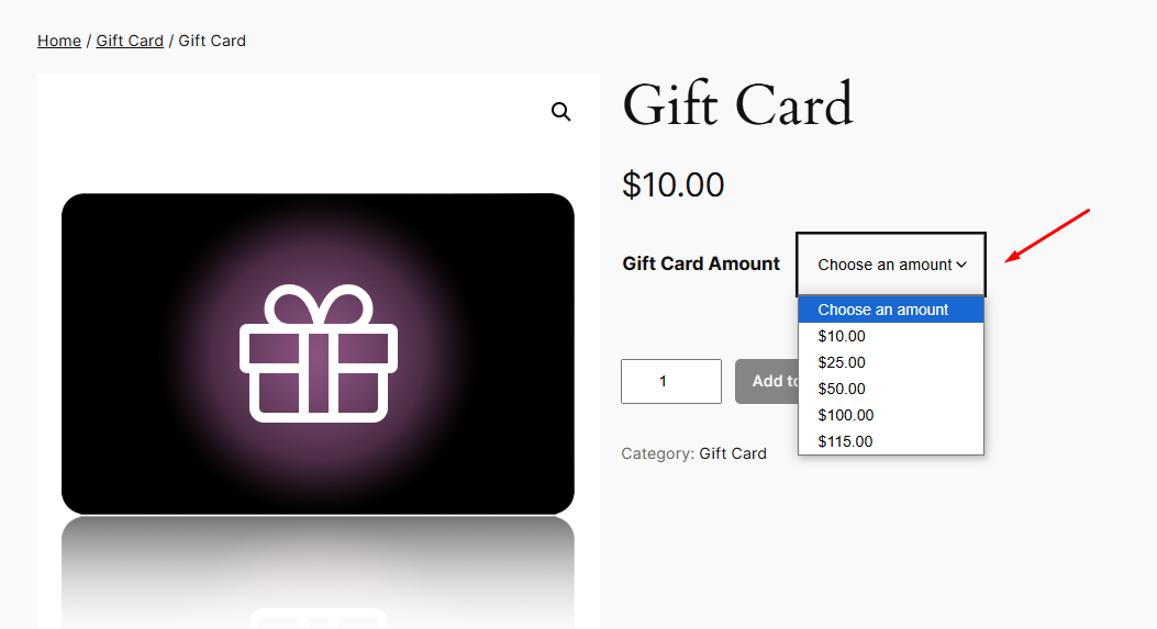 How to Add Gift Card in WooCommerce