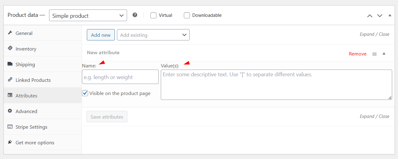 How to Add Product Attributes in WooCommerce
