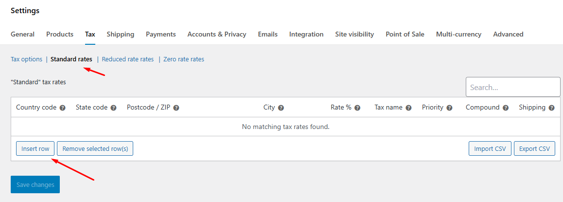 How to Add Tax Rate in WooCommerce