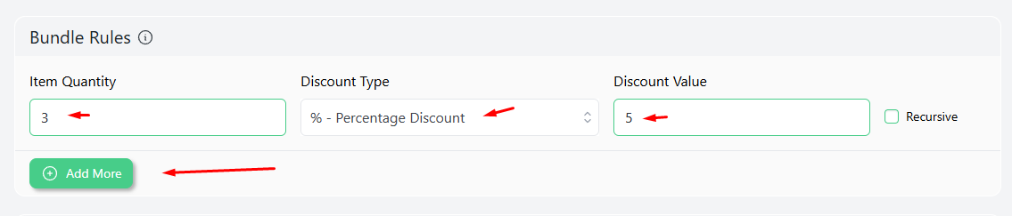 set value