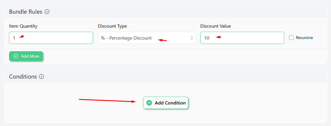set value
