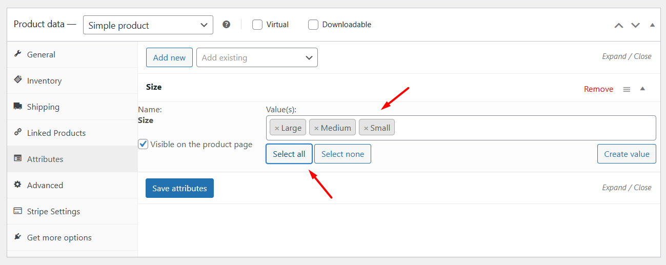 assign values