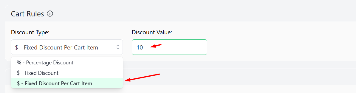 fixed value