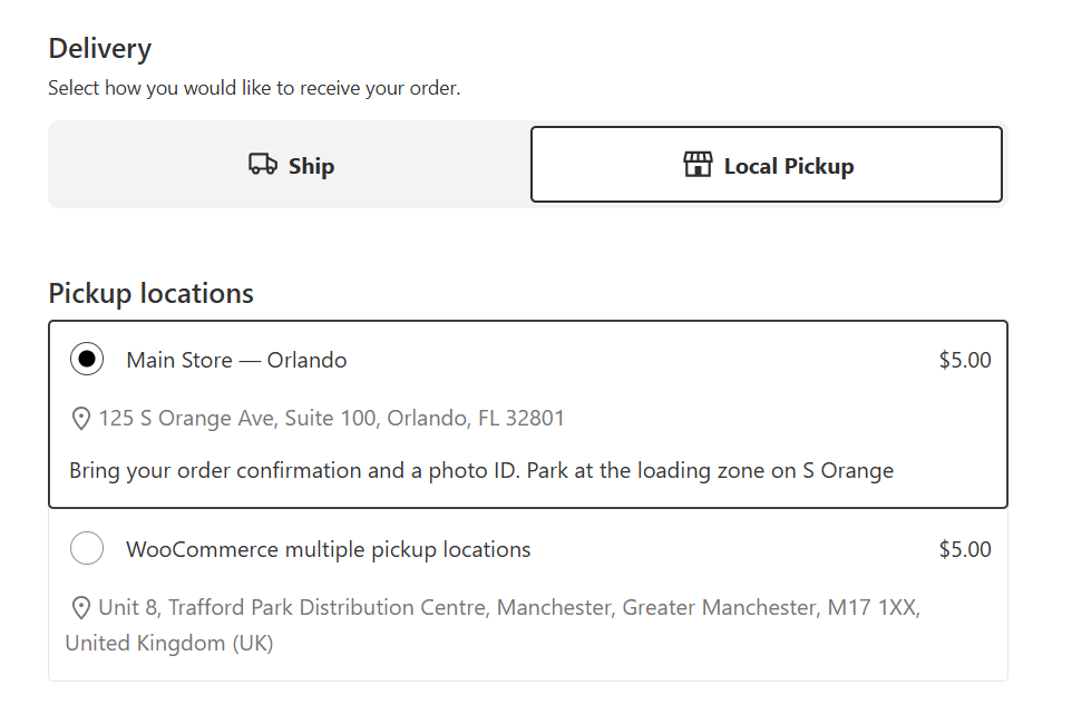 How to Add Local Pickup to WooCommerce