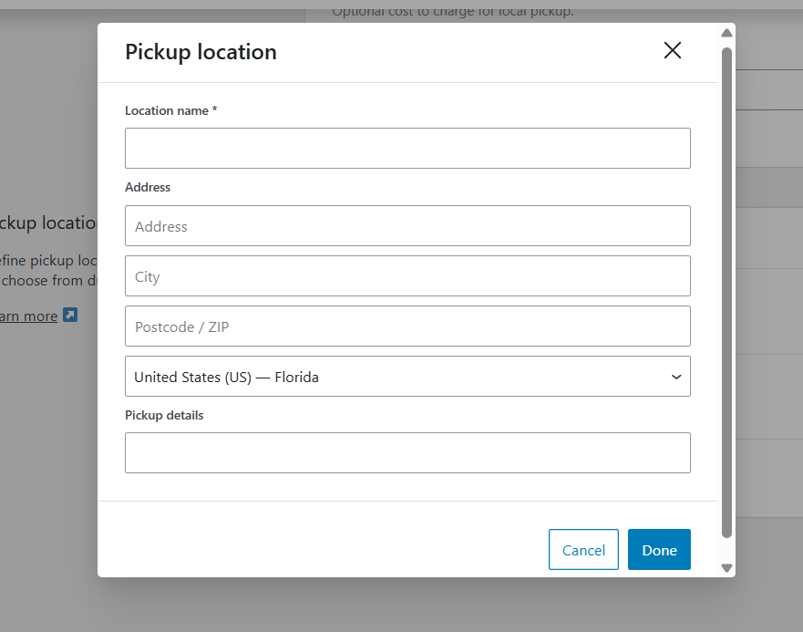 add location
