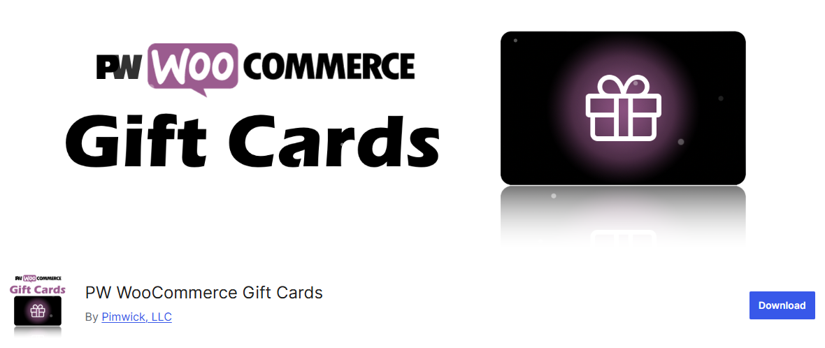 Gift card plugin