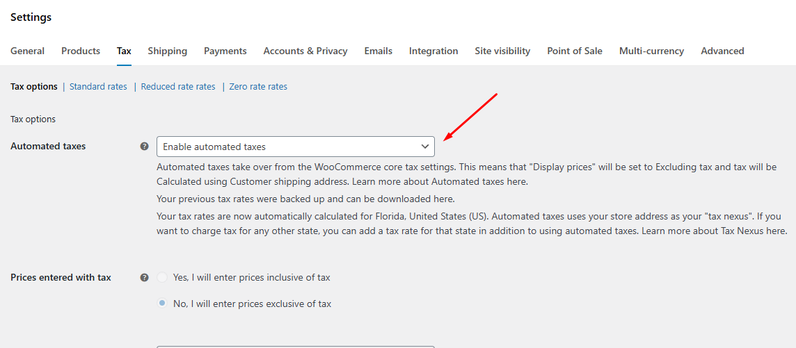 How to Add Tax Rate in WooCommerce