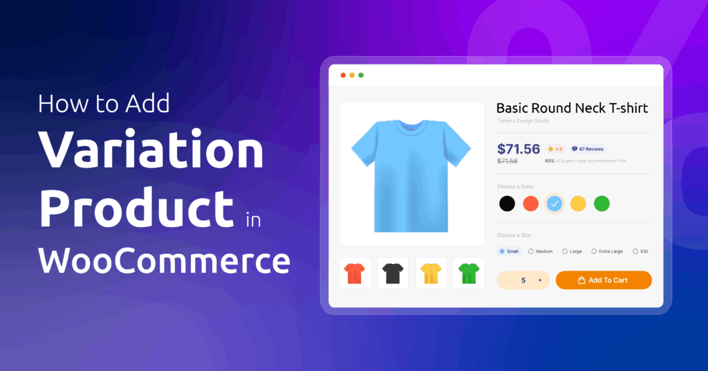How to Add Variation Product in WooCommerce