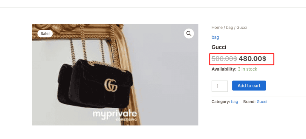Open your store and verify that the discount is applied properly.
