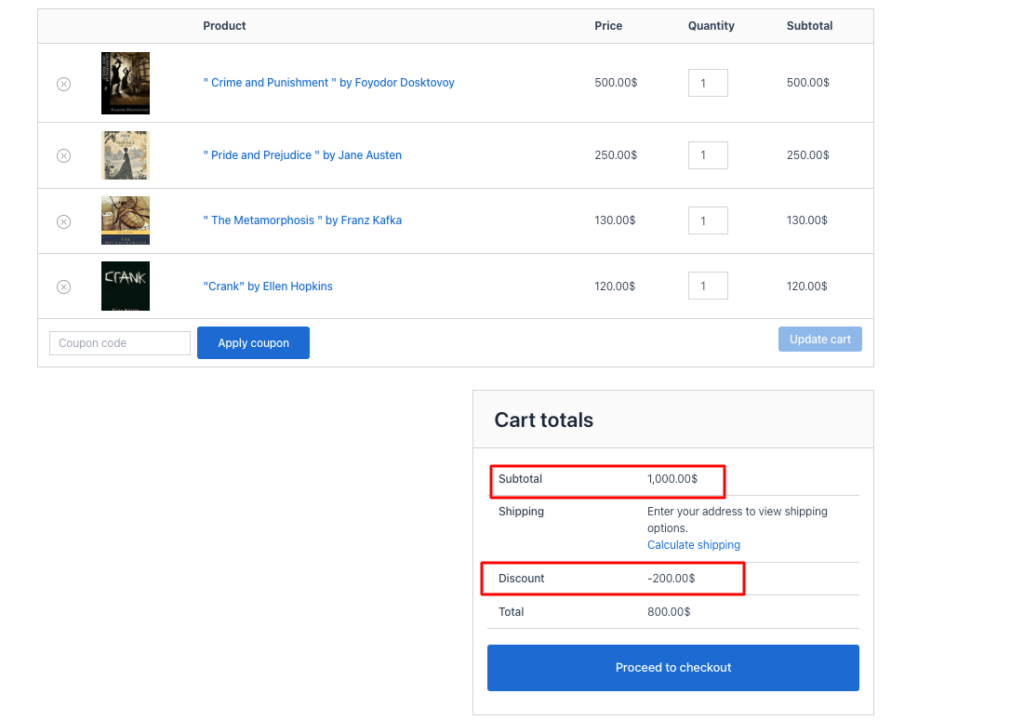 Discover available promotions by visiting the shop