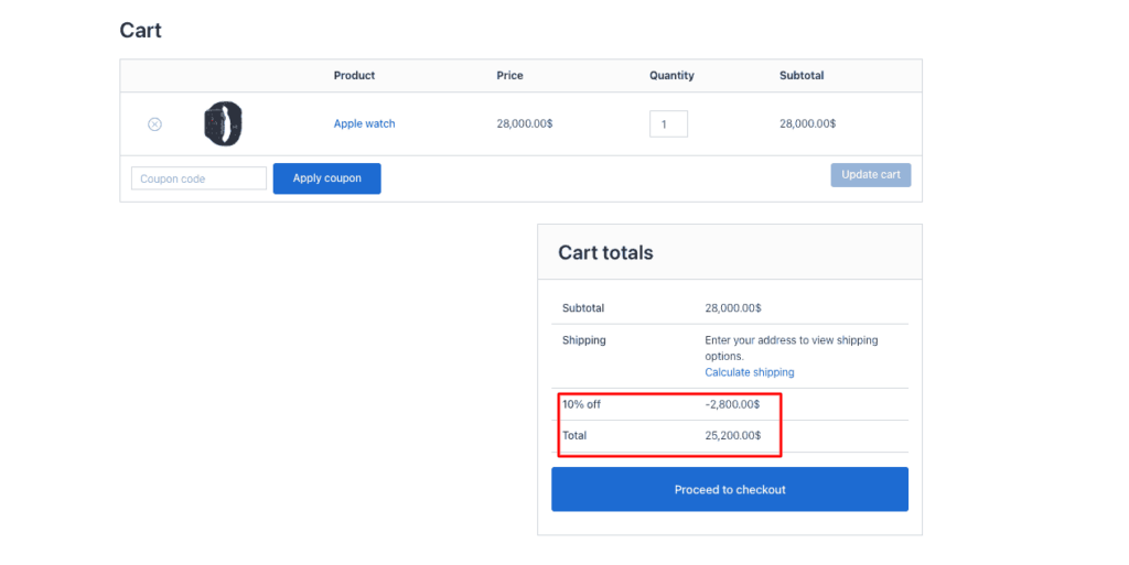 Visit your store to check the discount.