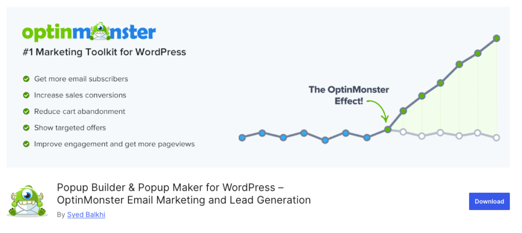 OptinMonster – Best for Coupon Popups & Exit-Intent Display