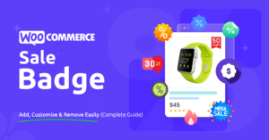WooCommerce Sale Badge guide — how to add, customize and remove sale badges in WooCommerce using Disco plugin