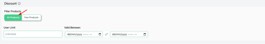 setting product filter and schedule for quantity discounts and pricing rules in Disco WooCommerce