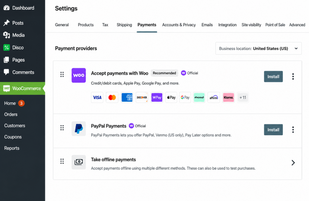 How to Add a Payment Method in WooCommerce? 12 WooCommerce Payments listed as recommended payment option